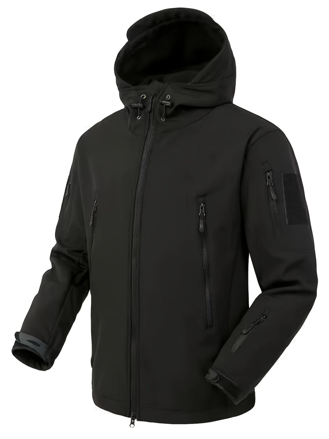 Drune | Taktische Kapuzenjacke mit Reißverschlusstaschen für Männer - Perfekt für Outdoor-Aktivitäten