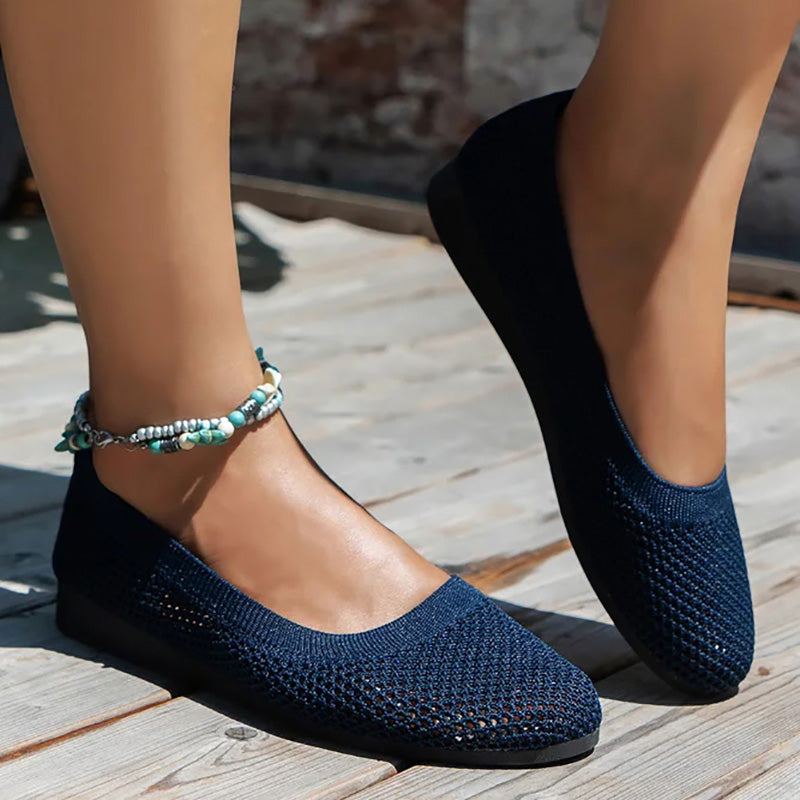 Lässige Atmungsaktive Flache Schuhe Drune