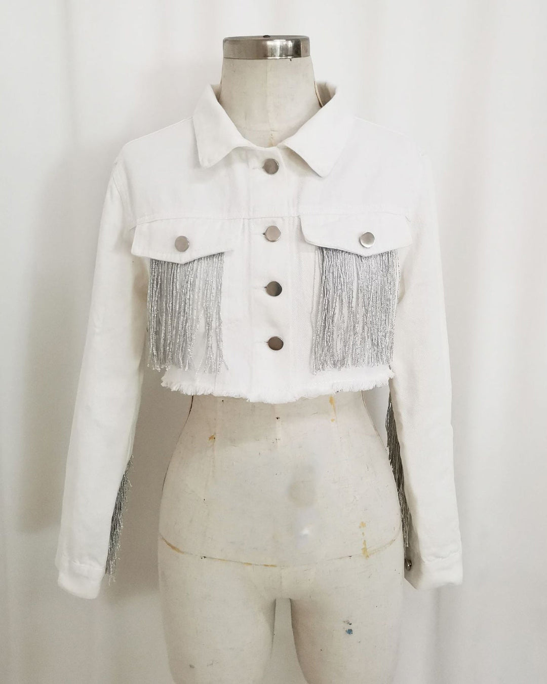 Drune | Zerrissene Jeansjacke