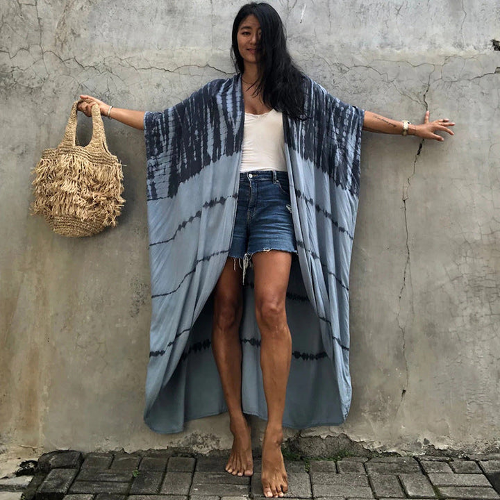 Drune | Glamouröse Sonnenschutz Resort Strandkleid Cover Up