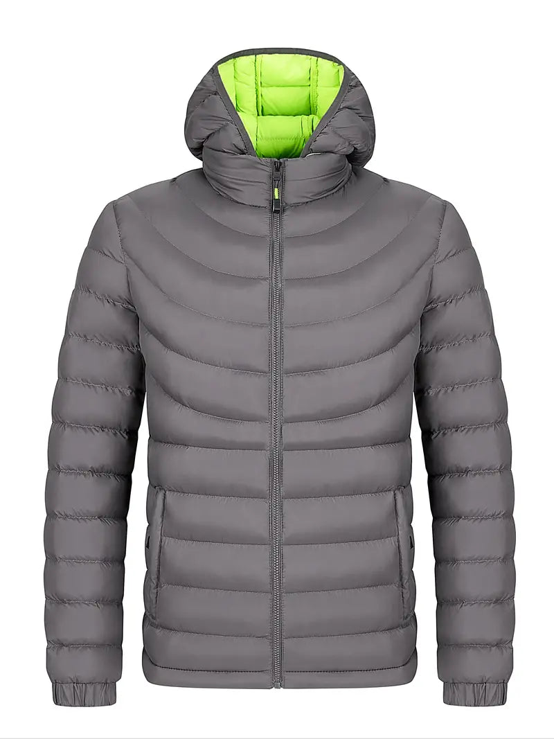 Drune | Herrenjacke mit Hohem Kragen Gefüttert für Herbst und Winter