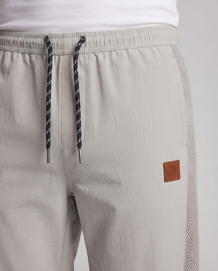 Herren Mode Freizeit Hose mit Atmungsaktiven Einsätzen Drune