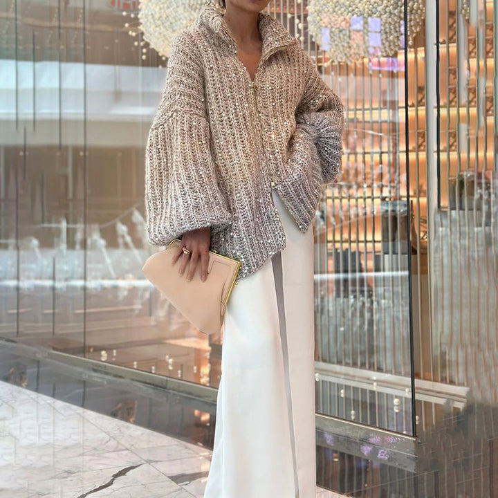Drune | Lässiger Strickstrickjacke