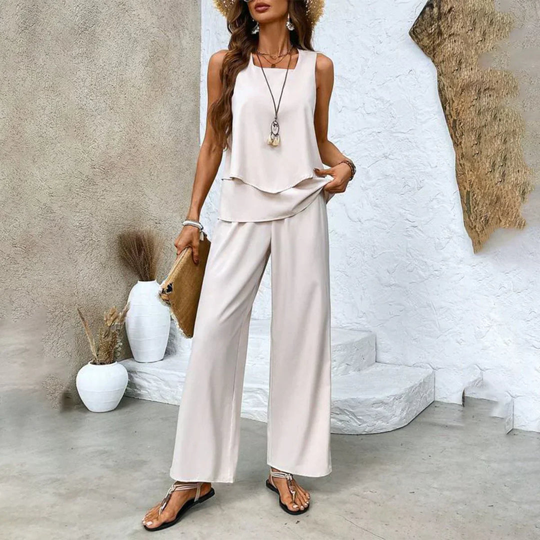 Drune | Kaya Trendiges 2-Teiliges Sommer-Set