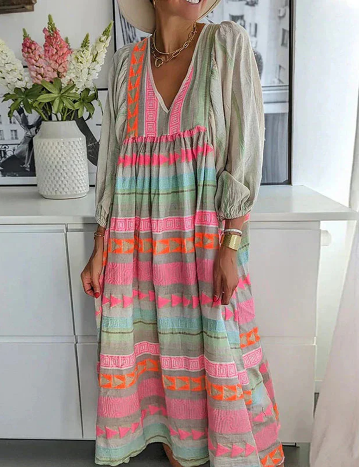 Drune | Boho Stil Damen Maxikleid