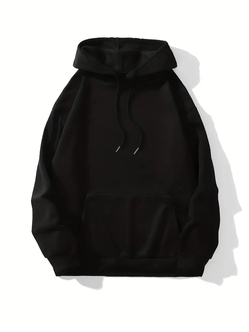 Drune | Bequemer Einfarbiger Damen Hoodie mit Kapuze