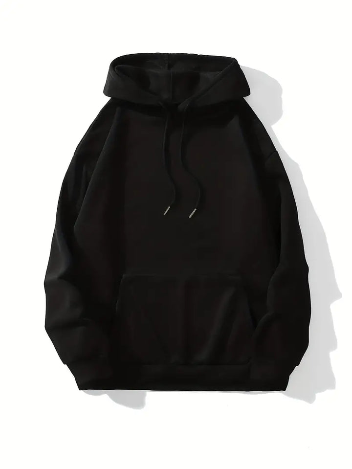 Drune | Bequemer Einfarbiger Damen Hoodie mit Kapuze