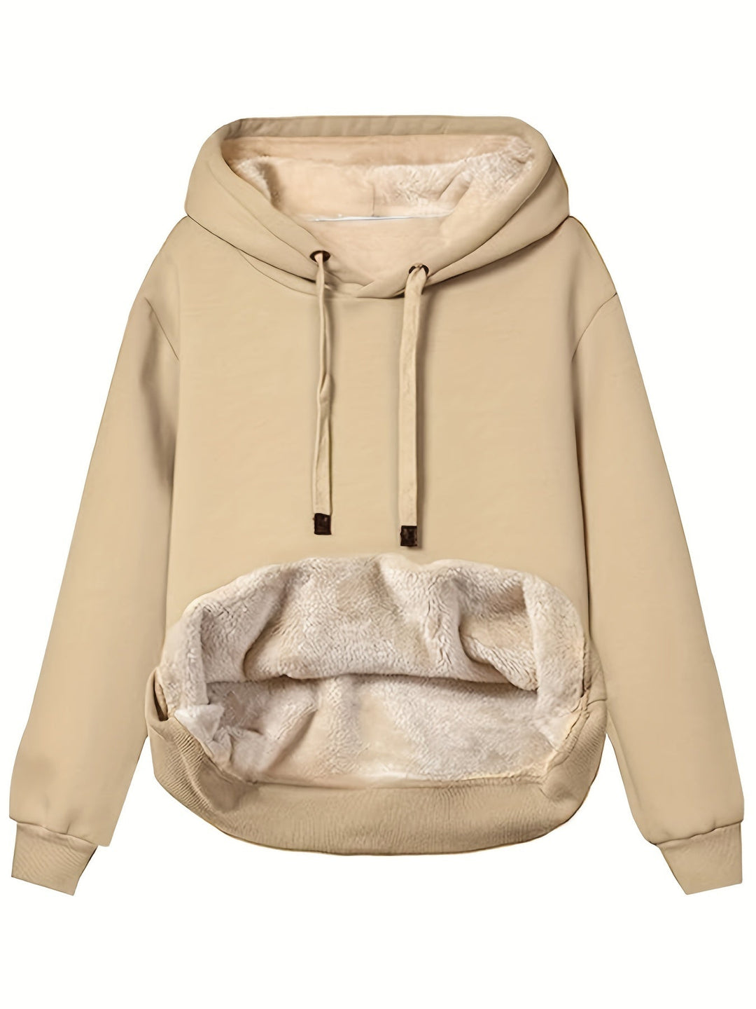 Drune | Fleece Pullover Hoodie mit Kapuze für Damen - Perfekt für Outdoor-Aktivitäten