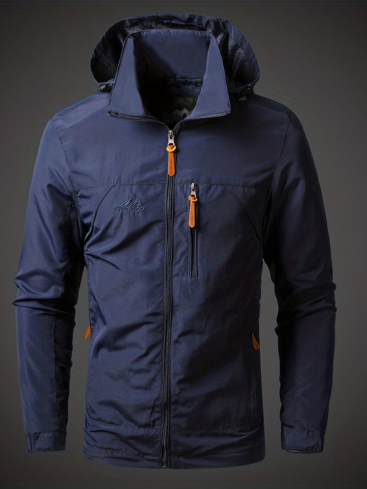 Drune | Wasserabweisende Herren Softshelljacke Mit Kapuze