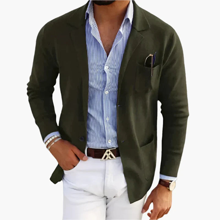 Drune | Blazer Klassisch Elegant Business Freizeitjacke - Stilvoll für Büro und Alltag