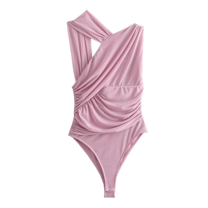 Drune | Damen-Body mit Leopardenmuster