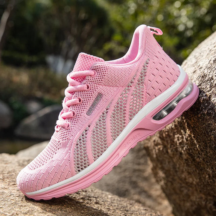 Lebendige Rosa Laufschuhe Drune