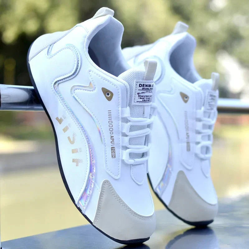 Drune – Orthopädische Luxus Weiße Sneakers