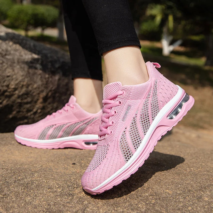 Lebendige Rosa Laufschuhe Drune