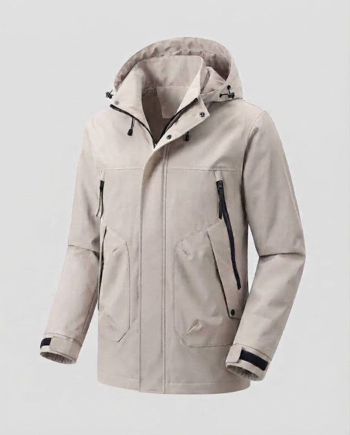 Herren Modern Windbreaker Jacke Drune