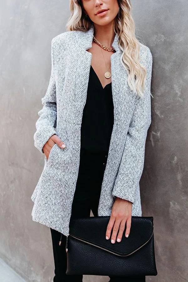 Drune | Legere einfarbige Jacke