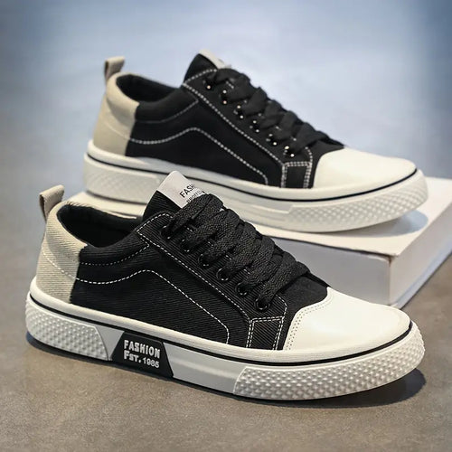 Atmungsaktive Freizeitschuhe aus Canvas für Herren Drune