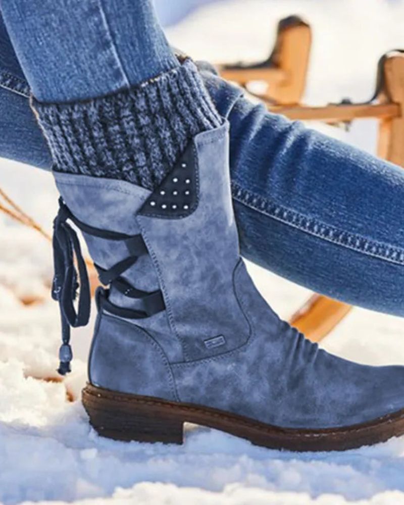 Drune | Echtes Leder Winterstiefel