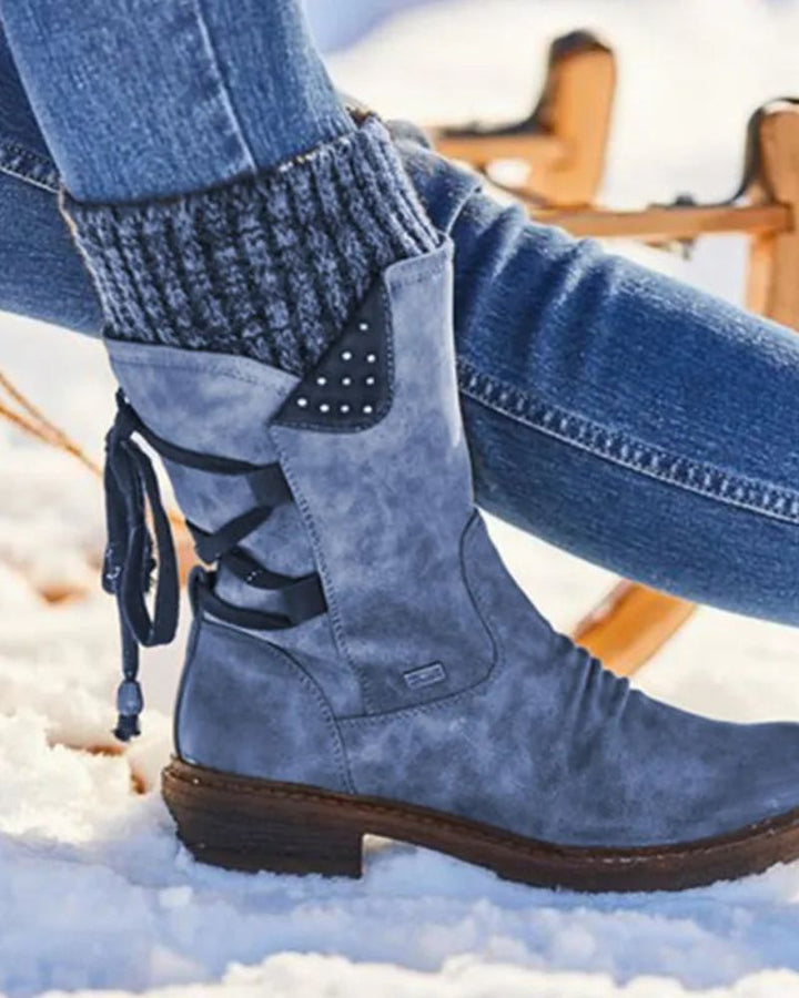 Drune | Echtes Leder Winterstiefel