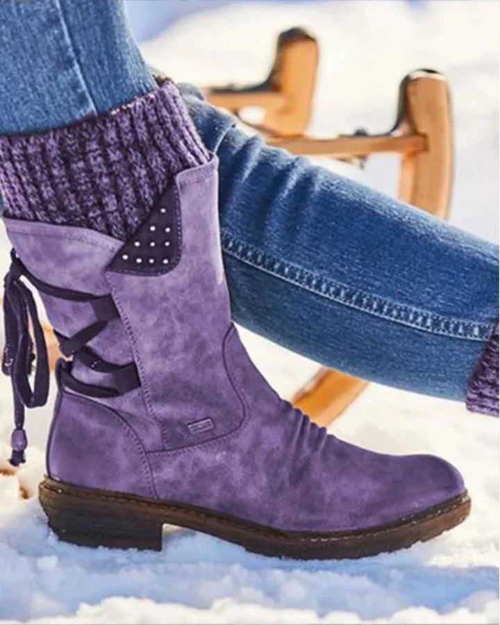 Drune | Echtes Leder Winterstiefel