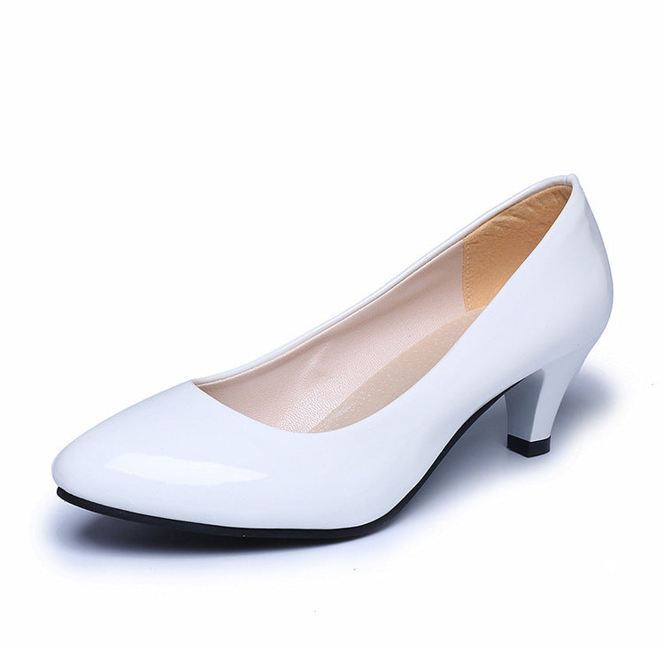 Damen nan klassische Pumps mit niedrigem Kitten-Absatz und gepolsterter Komfortinnensohle Drune