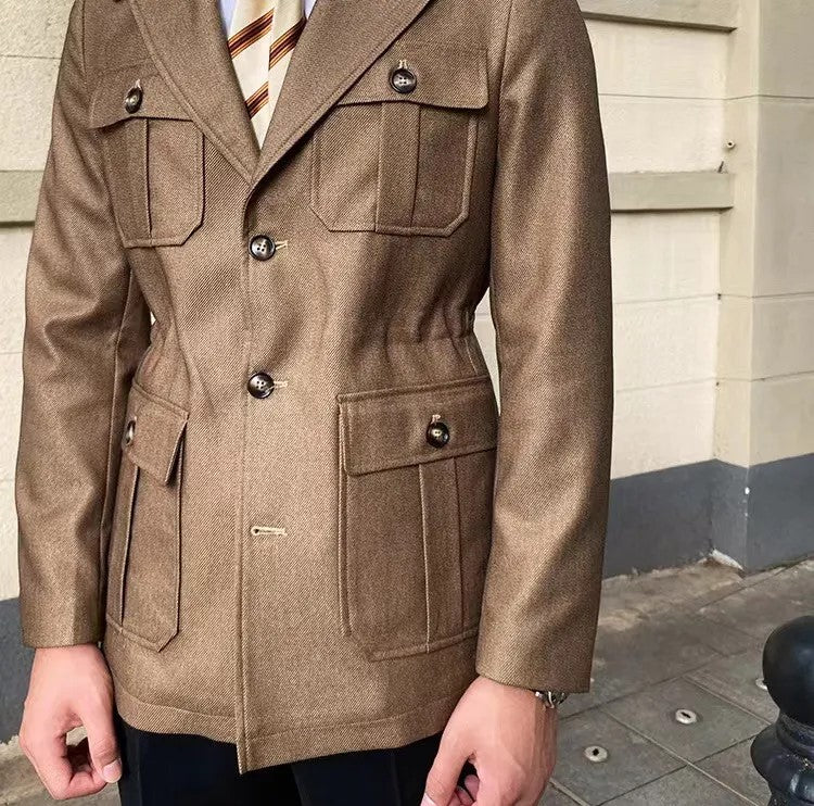 Drune | Winterjacke mit Stehkragen, Haute Couture