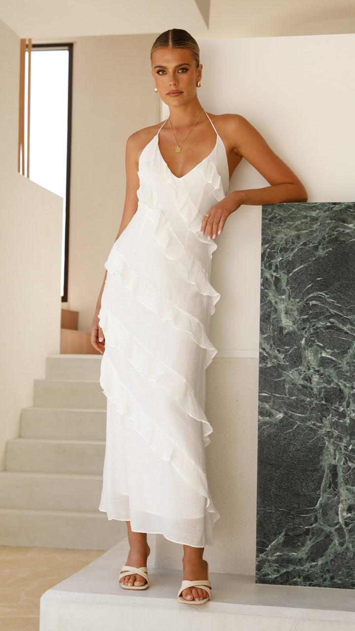 Drune | Kleid Mit Verspielten Rüschen