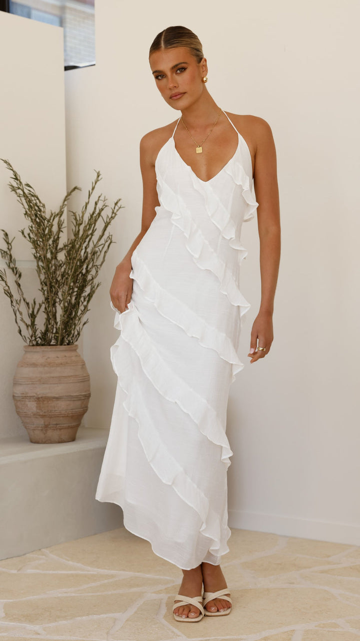Drune | Kleid Mit Verspielten Rüschen
