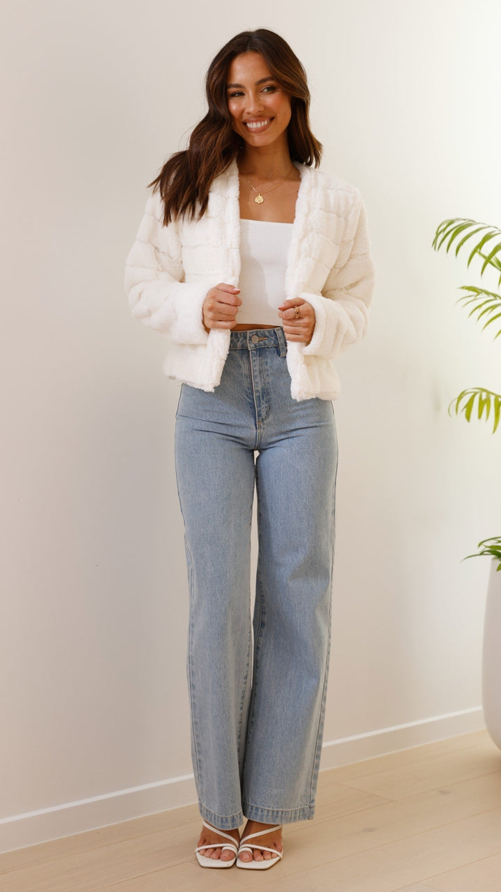 Drune | Luxus Damen Crop Jacke