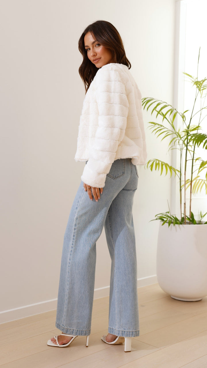 Drune | Luxus Damen Crop Jacke