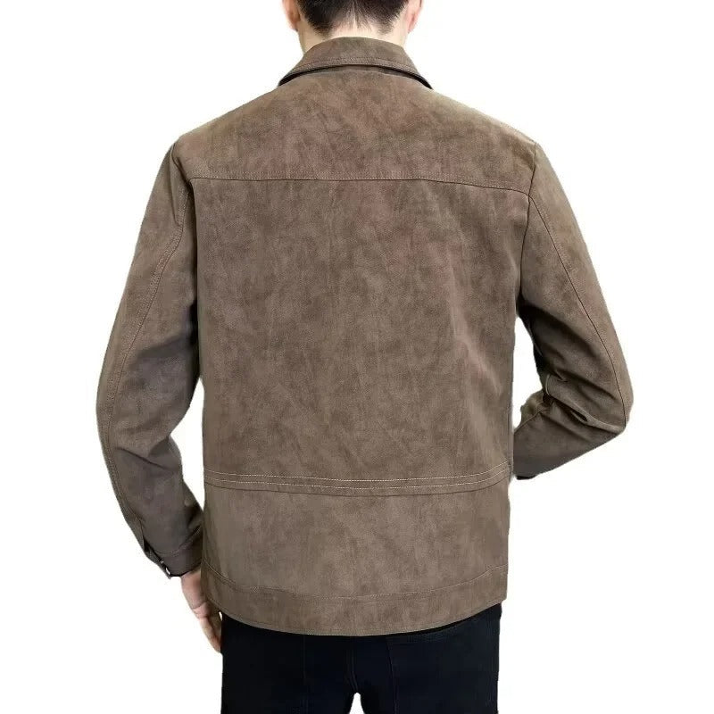 Drune | Lederjacke mit Reißverschluss