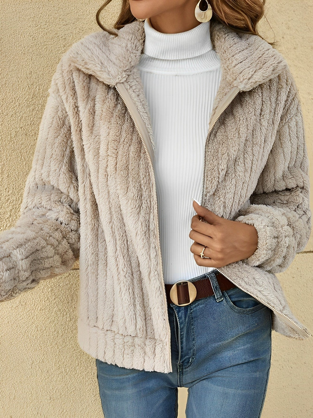 Drune | Jacke mit Hohem Kragen