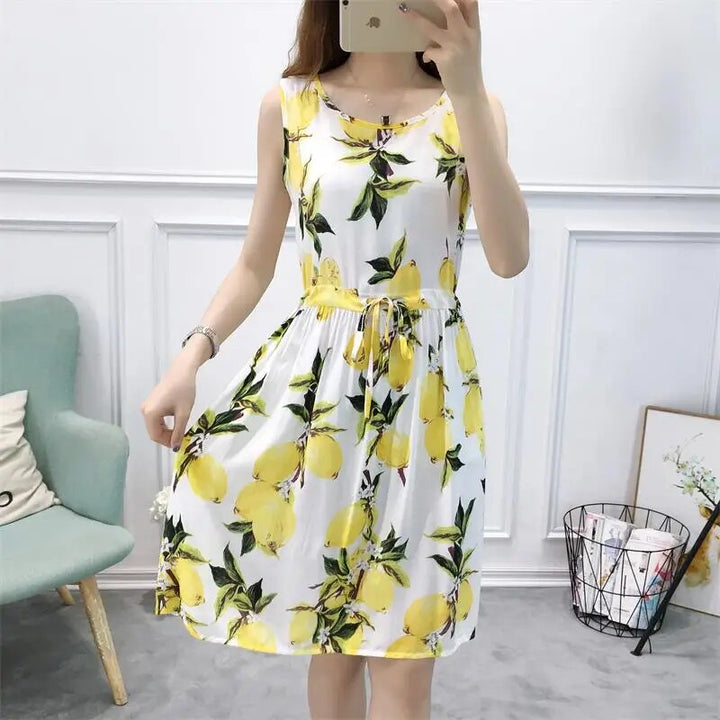 Drune | Chic Floral Kleid Eleganz