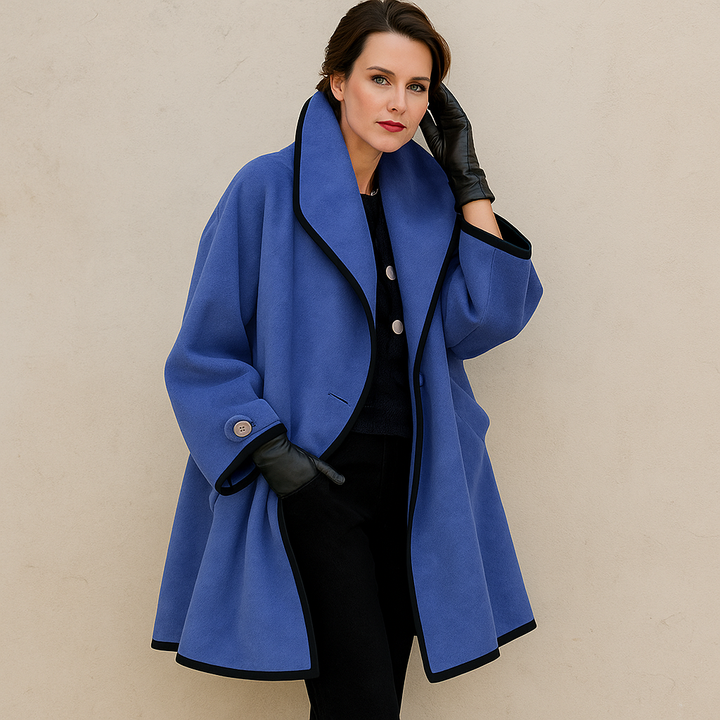 Drune | Damen Oversized Trenchcoat - Weiter Schnitt