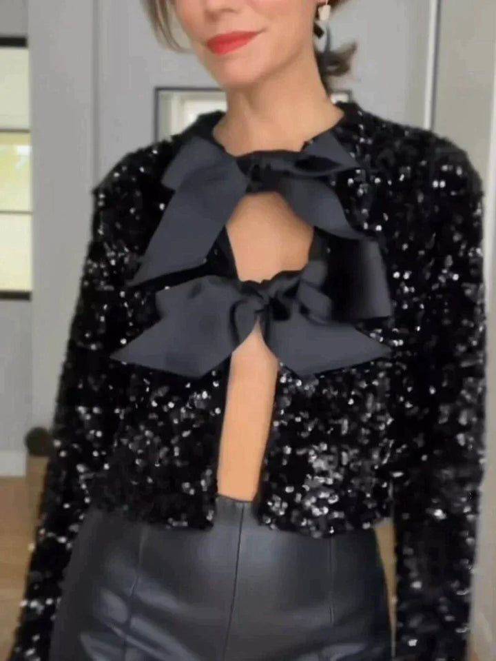 Drune | Modische Glitzernde Jacke