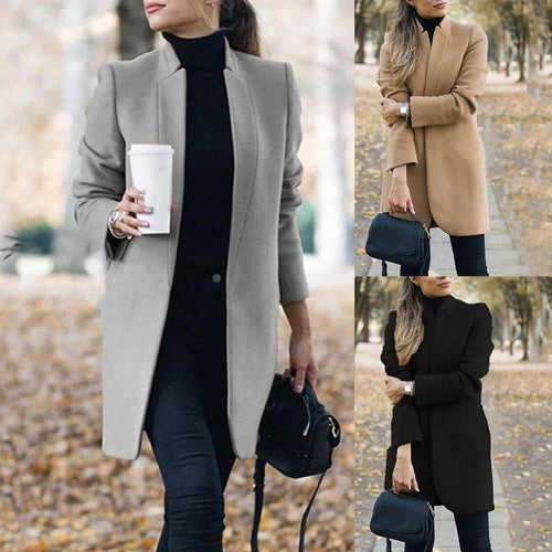 Drune - Eleganter kurzer Freizeit- & Businessmantel