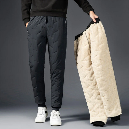 Drune | Herren Doppel-Lagen-Hosen - Fleece gefüttert & stilvolles Design