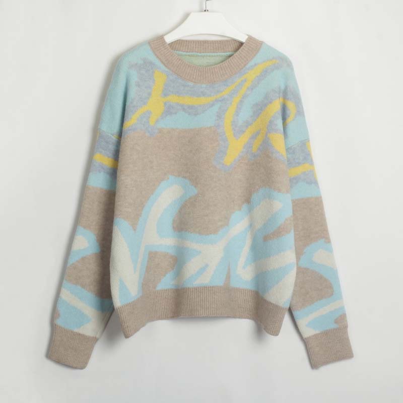 Drune | Pullover mit Farbblock