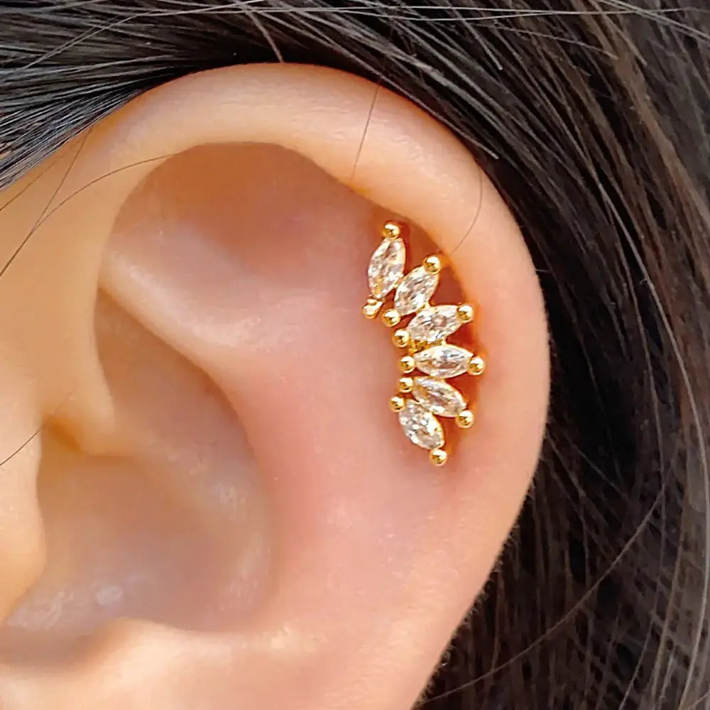 Drune | Tragus Helix 925 Silber Ohrringe Für Damen