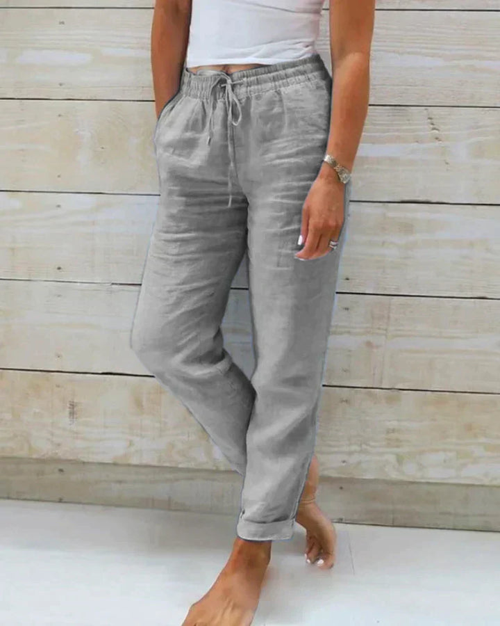 Drune | Stylische Hosen aus Baumwolle für Frauen