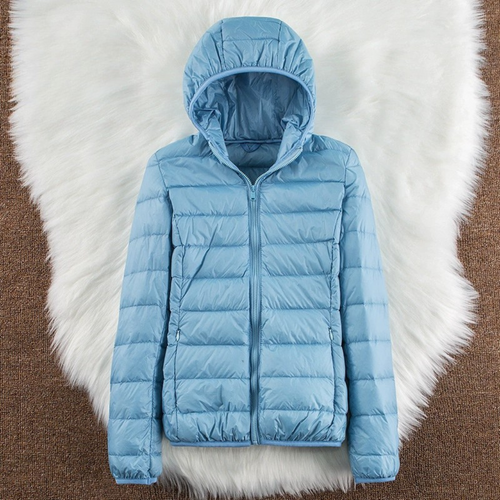 Drune | Klassisch Himmelblaue Jacke