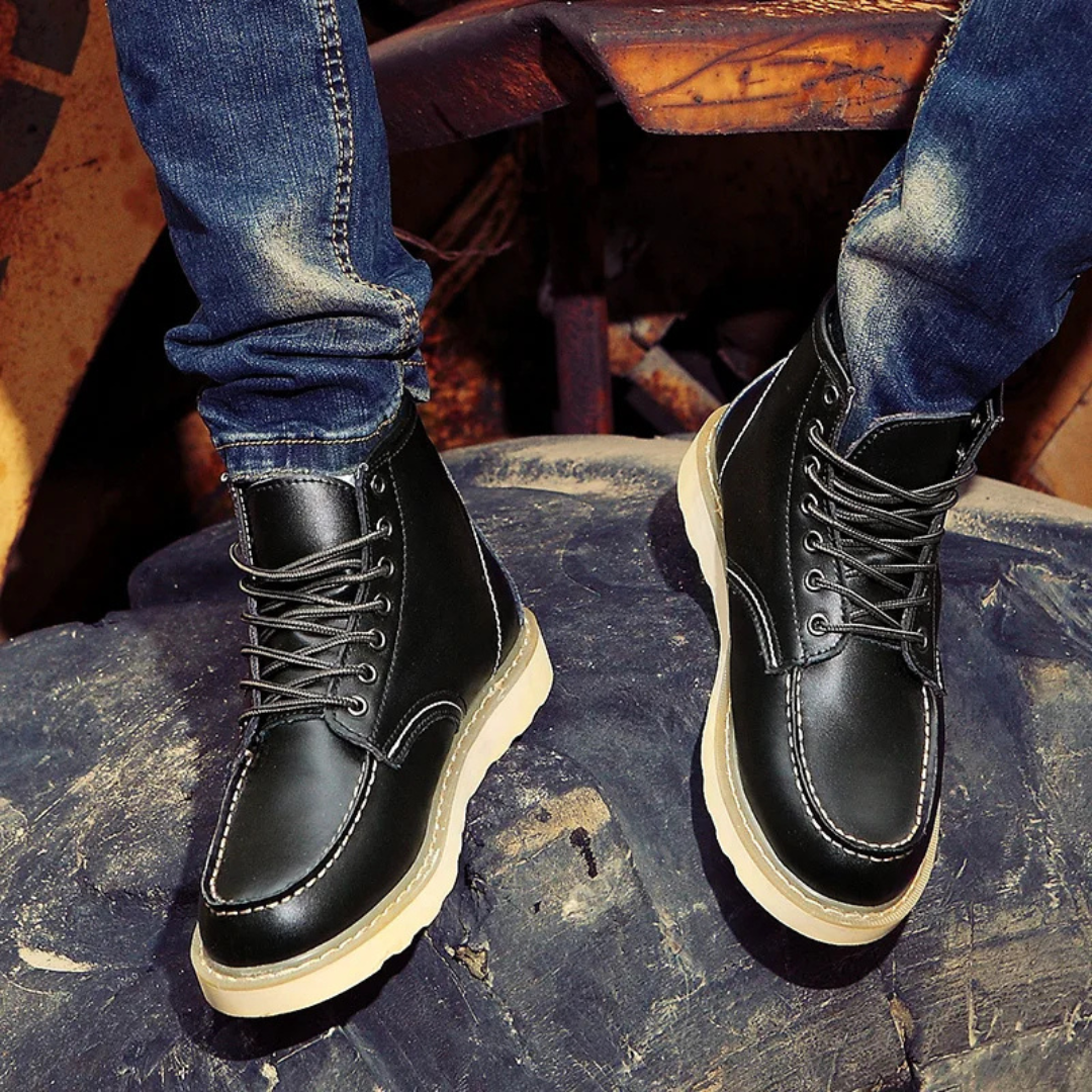 Drune | Weinlese Lederstiefel