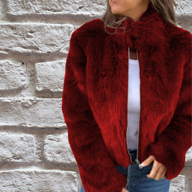 Drune | Damen Wärme Herbstjacke Eleganter Stil