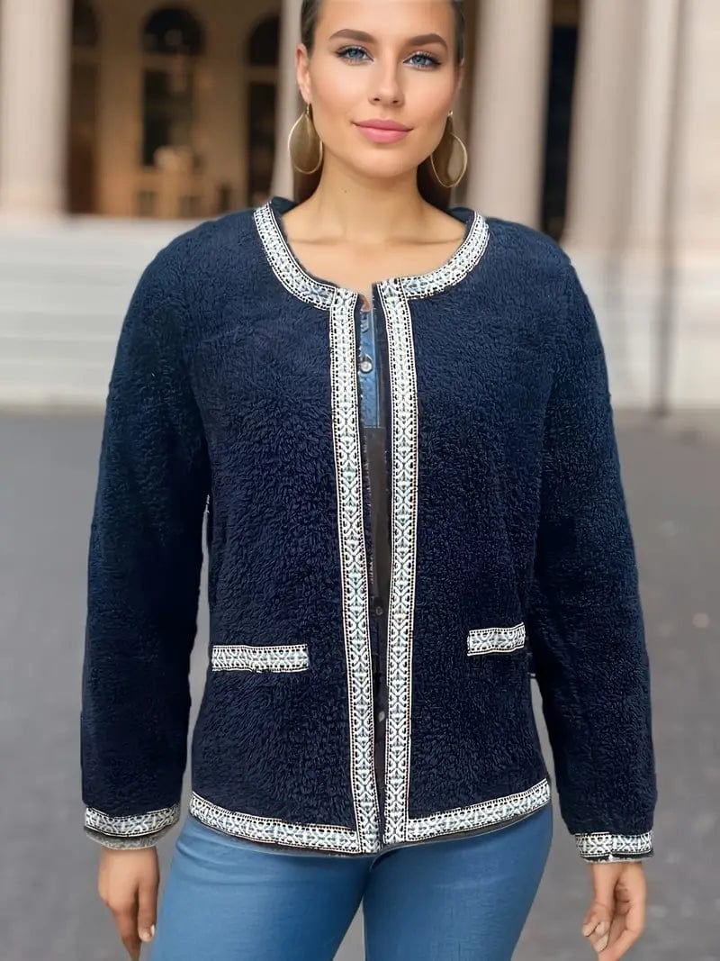 Drune | Cardigan Chic Moderner Stil Ideal für den Winter