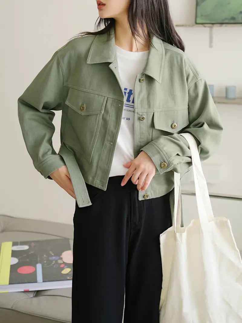 Drune | Jacke Casual Denim Perfekt für Lässige Tage