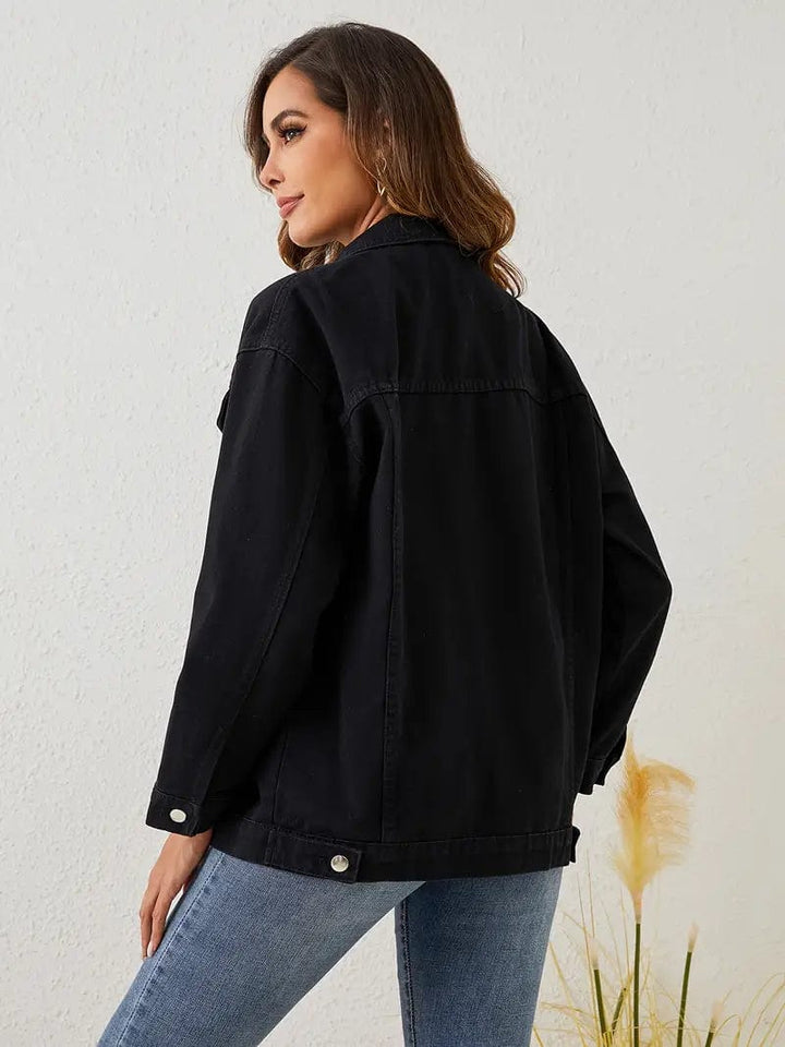 Drune | Jacke Casual Denim Perfekt für Lässige Tage