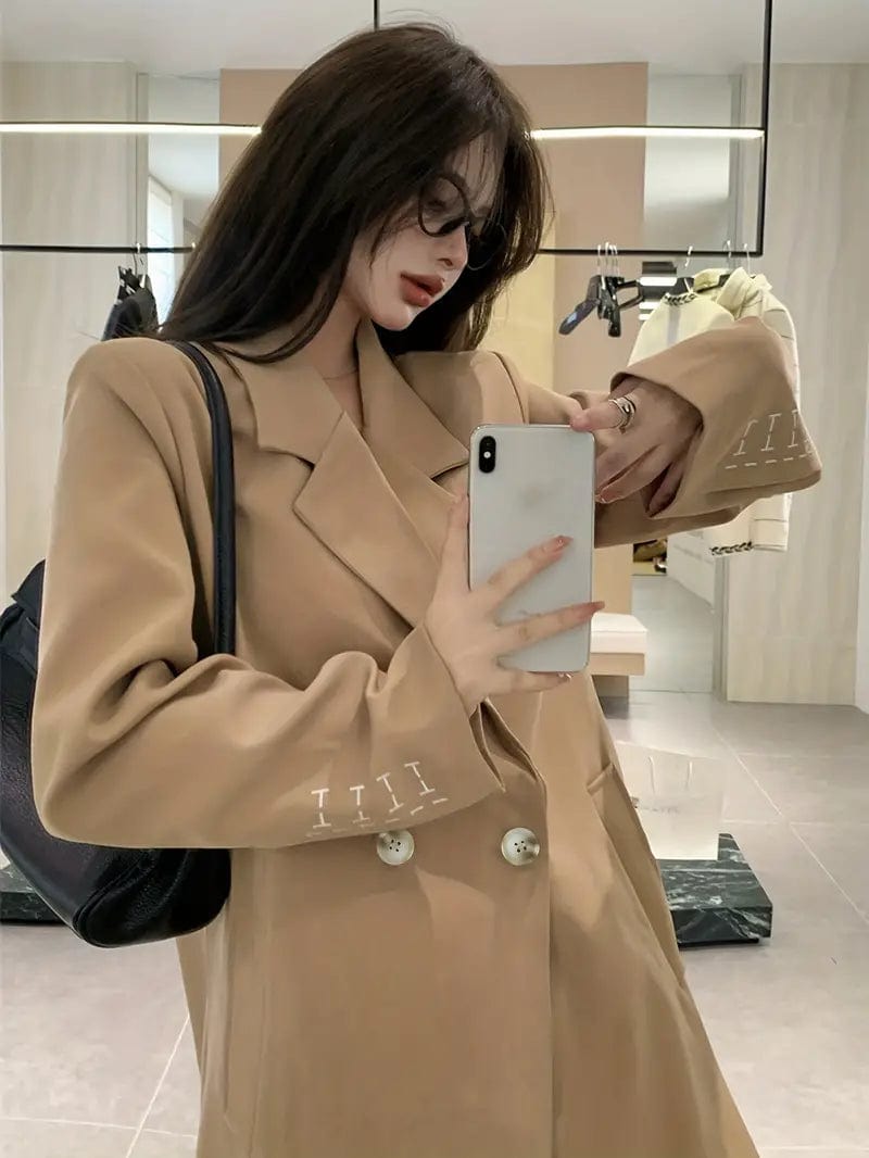 Drune | Trenchcoat Klassisch Zeitloser Stil Ideal für den Winter