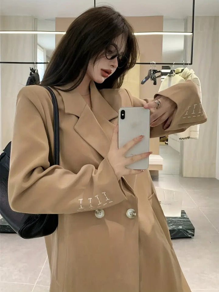 Drune | Trenchcoat Klassisch Zeitloser Stil Ideal für den Winter