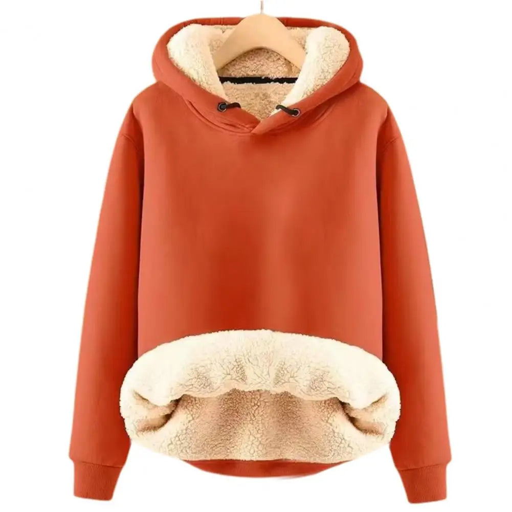 Drune | Sherpa Fleecejacke mit Kapuze