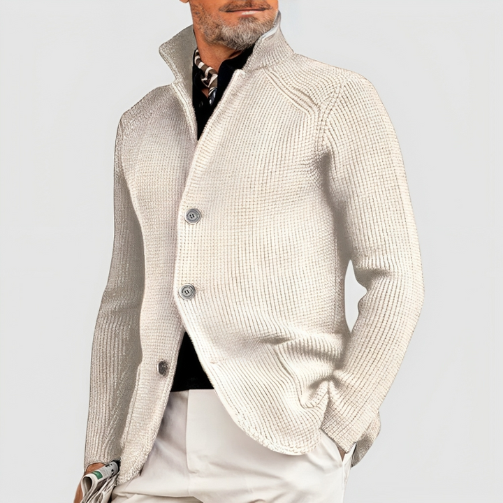 Drune | Knöpfen Cashmere Mantel für Herren